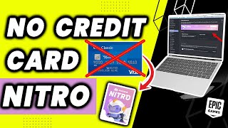 How To Get Epic Games Nitro Without Credit Card 2022 [upl. by Lagiba514]