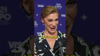 Why Katee Sackhoff HATES Pedro Pascal starwars shorts [upl. by Power]