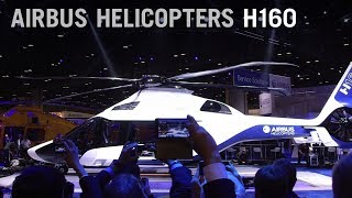 Airbus Helicopters Unveils AllComposite H160 Medium Twin at HeliExpo – AINtv [upl. by Wiencke307]