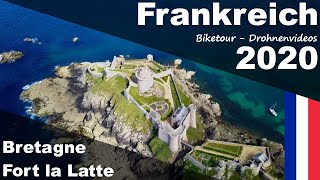 Fort la Latte  Bretagne  Drohne [upl. by Mabel]