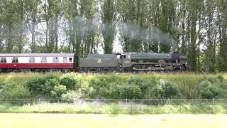 The English Riviera Express to Kingswear with 46100 Royal Scot on 26th July 2020 [upl. by Akimit]