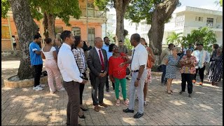 Le président de Région Ary Chalus visite le lycée Gerville Réache [upl. by Ailhat647]