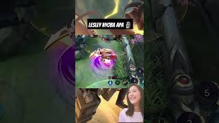 Ruby  Do you want solo kill me lesley shorts mlbb mobilelegends mlbbcreatorcamp [upl. by Alden]