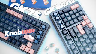 รีวิวคีย์บอร์ด Skyloong GK980 amp GK75 เวอร์ชั่นโหดกว่า knobเยอะจัด  Custom Keyboard [upl. by Nibas]