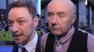 Filth  Premiere  Interviews include James McAvoy amp Irvine Welsh [upl. by Saihtam]