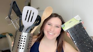 Dollar Tree Kitchen Wall Utensil Holder DIYKitchen Hack Get Rid Of Your Utensil Jar [upl. by Jeffery]