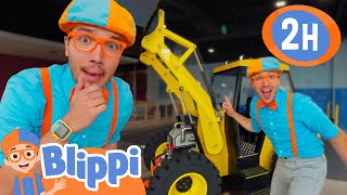 BLIPPIS SUPER DIGGER  More  Blippi and Meekah Best Friend Adventures [upl. by Anahcar557]