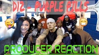 D12  Purple Pills Producer Reaction [upl. by Teillo474]