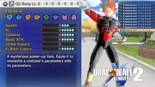 COMO CONSEGUIR LA MEJOR QQ BANG NVL 6 de Dragon Ball Xenoverse 2 dragonballxenoverse2mods [upl. by Masterson]