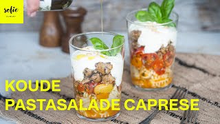 Klassieke koude pastasalade Caprese  Sofie Dumont [upl. by Laforge]