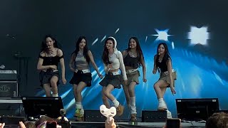 NewJeans  ETA  Lollapalooza 4K LIVE FANCAM 20230803 Chicago [upl. by Asillam558]