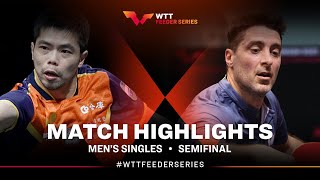 Chuang ChihYuan vs Panagiotis Gionis  MSSF  WTT Feeder Biella 2023 [upl. by Shanda]