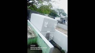 Family tomb in Philippines painted for Undas 2024 cemeterywandering [upl. by Marrin630]