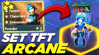 😱 PRIMER GAMEPLAY del SET 13 de TFT ARCANE con POWDER 3 ESTRELLAS [upl. by Helenka709]