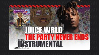 Juice WRLD  The Party Never Ends Official Instrumental [upl. by Engdahl]