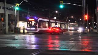 Testing the TTCs New Streetcar St Clair amp Bathurst [upl. by Aniakudo]