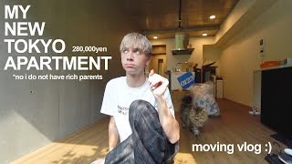 my new tokyo apartment ˎˊ˗ empty tour  moving vlog [upl. by Seni]