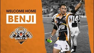 Benji Marshall returns to Wests Tigers [upl. by Islehc]