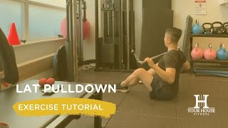 Perfect the Lat Pulldown StepbyStep Guide Benefits amp Variations [upl. by Adhern]