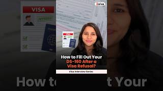 How to Fill Out Your DS160 After a Visa Refusal [upl. by Solitta]