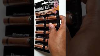 DURACELL AA Battery shorts duracell battery batteries accessories techtips [upl. by Lettie]