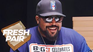 Ice Cube Is Awed By His Fresh Pair Of Custom Sneakers Honoring Going Solo NWA Friday amp “Good Day” [upl. by Letnom872]