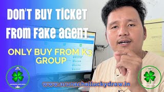 DONT BUY TICKET FROM FAKE AGENT ONLY BUY GENUINE AGENT FROM K3 GROUP OF ORG [upl. by Reni956]