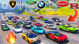 GTA 5 ALL NEW WORLD SUPER FASTEST CARS 🔥 STREET RACING DRAG RACE 😱 GTA 5 MODS GTA 5 SUPER CARS [upl. by Misti428]