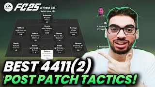 POST PATCH BEST META 4411 FORMATION AND CUSTOM TACTICS  FC 25 ULTIMATE TEAM [upl. by Angelia]