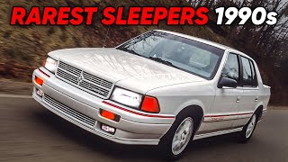 RAREST Sleeper Cars of the 90s You Didn´t Know About [upl. by Chalmers]