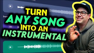 Turn Any Song Into An Instrumental With AI Vocal Remover [upl. by Bein823]