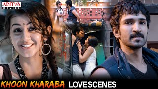 Khoon Kharaba Movie Love Scenes  Aadhi Pinisetty Nikki Galrani  Aditya Movies [upl. by Nivac]