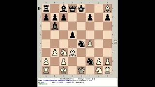 Stockfish 17 vs Midnight 9  Larsen Nimzovich Defense chess [upl. by Einnim]