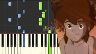 Mowgli  Piano Tutorial  ماوكلي  أغنية البداية [upl. by Iralam908]