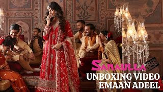 Ghazal By Emaan Adeel Luxury Formal Collection  Unboxing Video 🌸 [upl. by Nal]