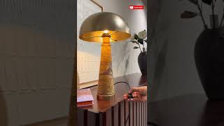 Elegant Marble Table Lamp  Transform Your Space shorts marblelamp lighting [upl. by Orling]