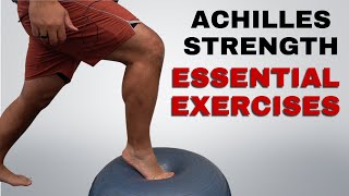 Achilles Rehab For Runners 4 Essential Strength Training Exercises [upl. by Dnomed358]