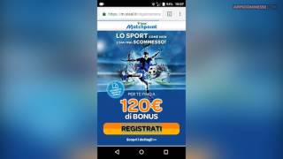 Sisal Matchpoint App scommesse sportive Android [upl. by Justino]