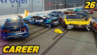 REGULAR SEASON FINALE EVERYTHING ON THE LINE  NASCAR Heat 5 Career Mode Part 26 [upl. by Liberati]