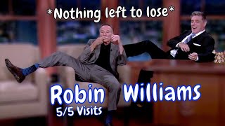 Robin Williams  Chlamydia Your Dad Is Here  55 Appearances In Chronological Order Mostly HD [upl. by Bluefarb]