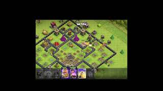 TH9 VS TH9 Max Attack Strategy  TH9 Queen Charge VALKYRIE Attack Strategy Clash Of Clans [upl. by Gratiana]