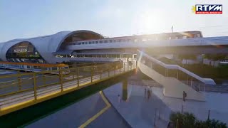 NSCR CP S03C  Bicutan Station Overview  South Commuter Rail Project [upl. by Atter172]