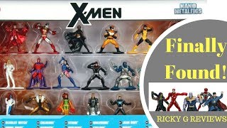 Nano Metalfigs XMen Case Infinity War Ricky G Reviews [upl. by Suoicerpal555]