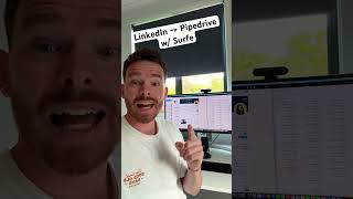 Integrate LinkedIn with Pipedrive using Surfe pipedrive linkedin [upl. by Dyal]