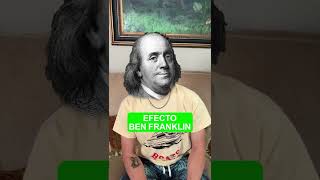 Efecto Ben Franklin  ¡Haz que la gente te quiera más al instante Shorts Español Psicología [upl. by Pansy]