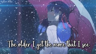 Nightcore  Older  Lyrics [upl. by Byron]