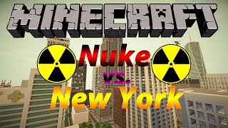 Area 51 Minecraft NUKE vs NEW YORK CITY [upl. by Miguelita]