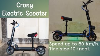 Crony Electric Scooter  Review [upl. by Renard204]