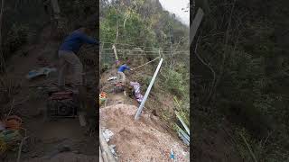 Remove Metal Supports For Mountain Branch Cables [upl. by Fosdick390]