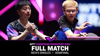 FULL MATCH  MA Long vs Felix LEBRUN  MS SF  WTTFrankfurt 2023 [upl. by Mahmoud]